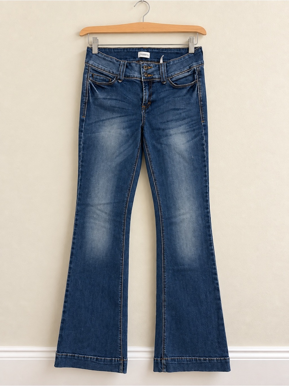 Sneak Peek Dark Blue Flare Trouser Jeans